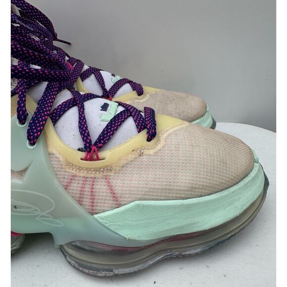 Lebron XIX 19 Valentines Day Love Letter Multicolor Pink DH8459-900 Mens 13 main image 7